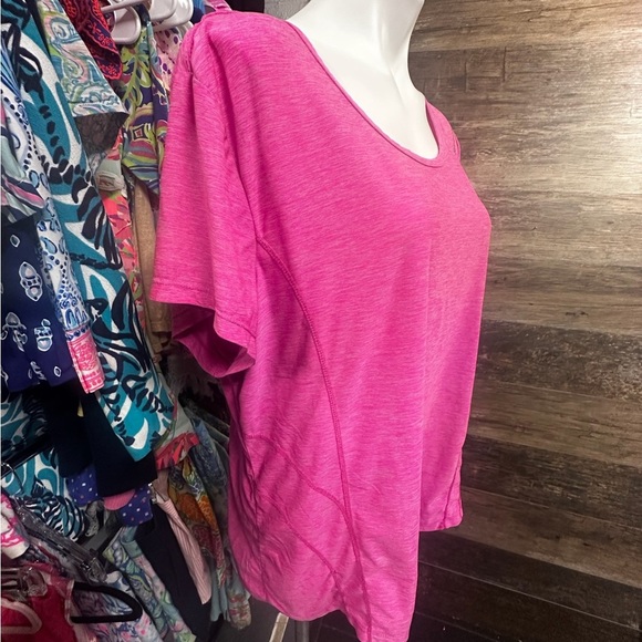 Reebok Pink Athletic Tee Shirt - Picture 4 of 7